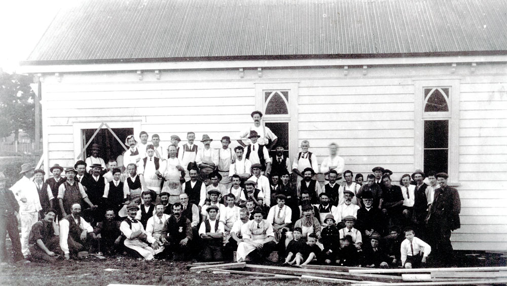 Mission Hall Builders 15 Septmebr 1915