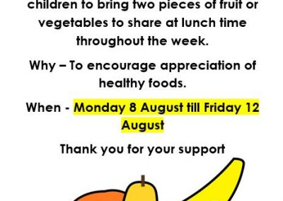 Fruit Week 8 August