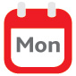 Monday-Button